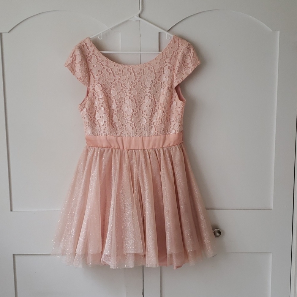 Pink sparkly Formal Dress